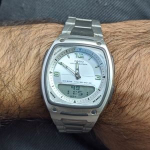 Casio Telememo30 Illuminator Stainless Steel Watch